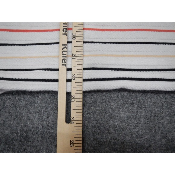 Croft & Barrow Blouse Women's Plus Size XXL Multi Color Striped Long Sleeve - Picture 7 of 7